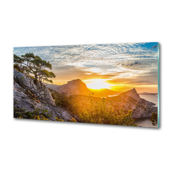Panel do kuchyne Západ slnka