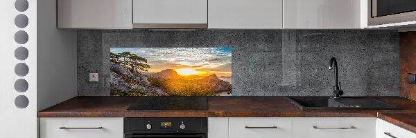 Panel do kuchyne Západ slnka