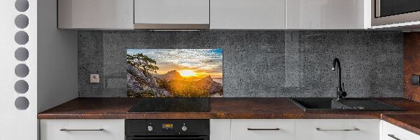 Panel do kuchyne Západ slnka