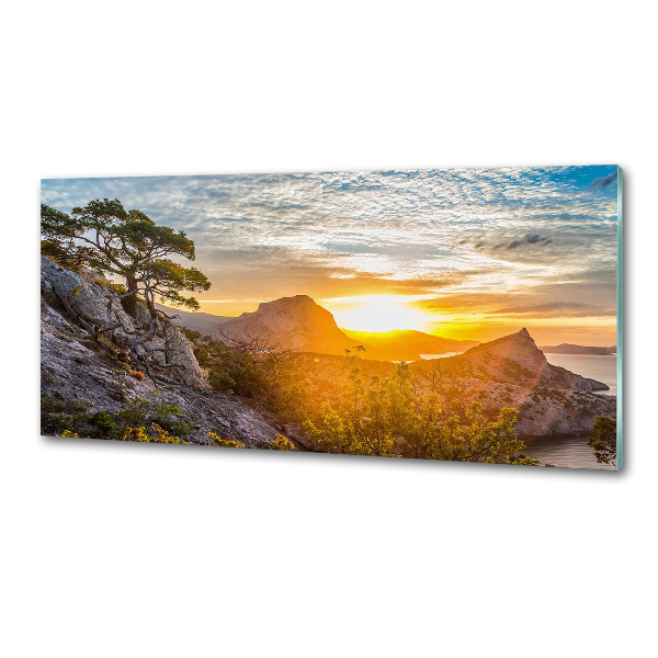 Panel do kuchyne Západ slnka