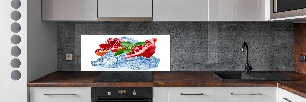 Panel do kuchyne Granátové jablko s ľadom