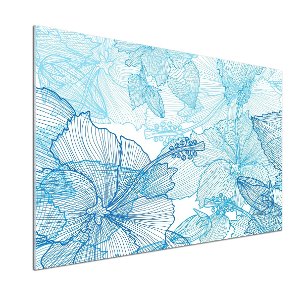 Panel do kuchyne Havajské kvety