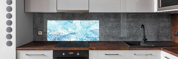Panel do kuchyne Havajské kvety