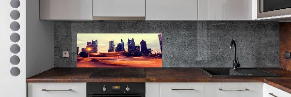 Panel do kuchyne Šanghaj noc