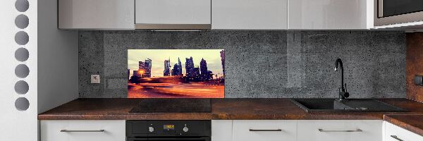 Panel do kuchyne Šanghaj noc