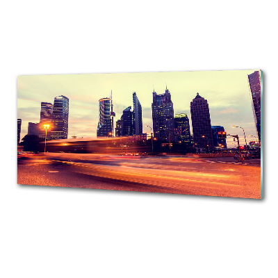 Panel do kuchyne Šanghaj noc
