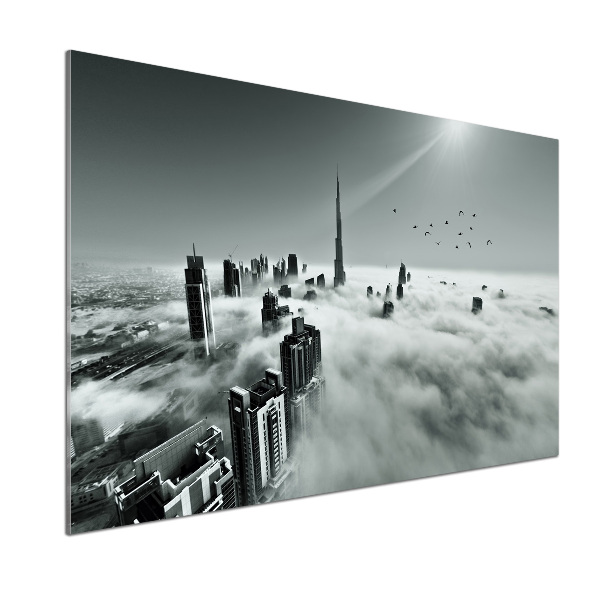 Panel do kuchyne Hmla nad Dubajom