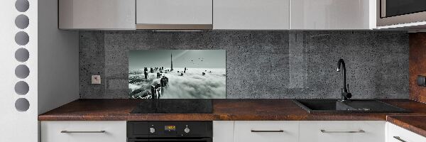 Panel do kuchyne Hmla nad Dubajom