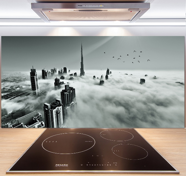 Panel do kuchyne Hmla nad Dubajom