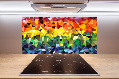 Panel do kuchyne Geometrické pozadie