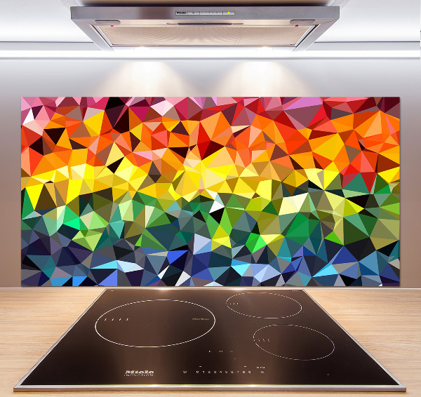 Panel do kuchyne Geometrické pozadie