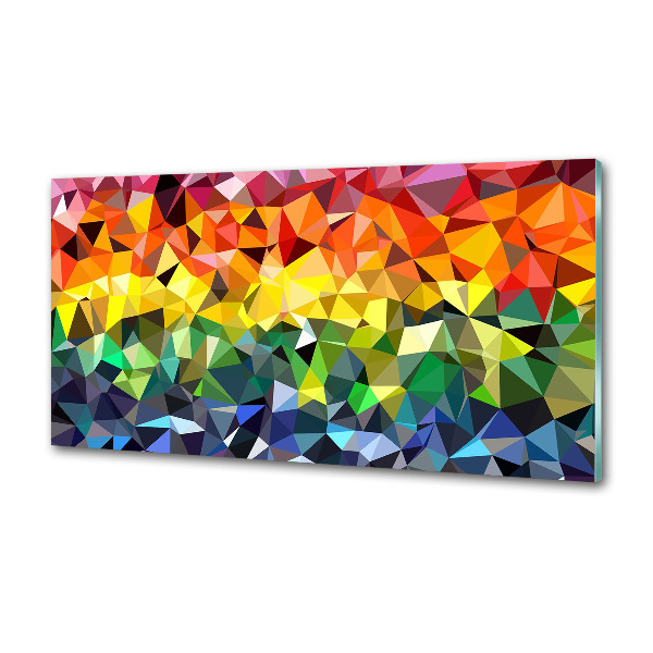 Panel do kuchyne Geometrické pozadie