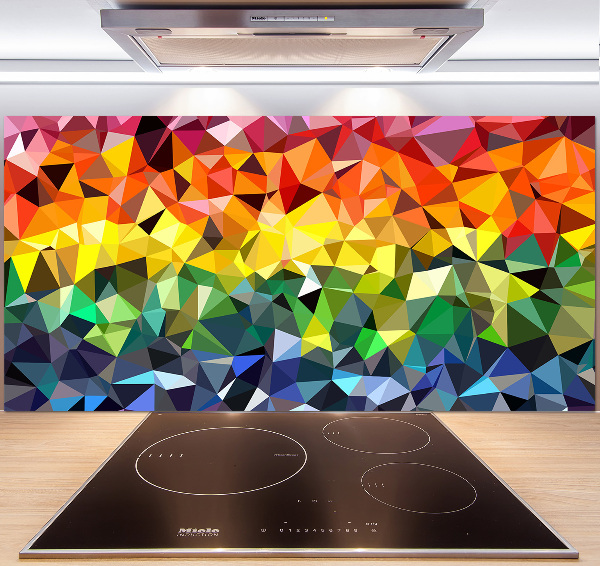 Panel do kuchyne Geometrické pozadie