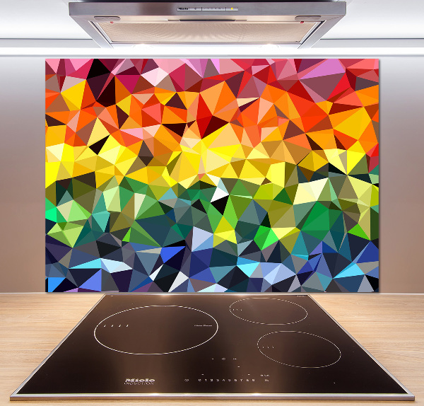 Panel do kuchyne Geometrické pozadie