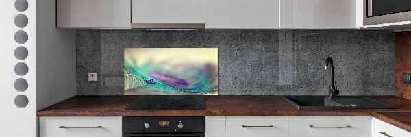 Panel do kuchyne Kvapka na perie