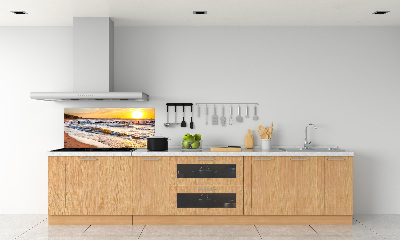 Panel lacobel Západ slnka pláž