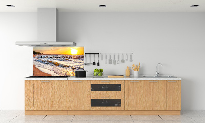 Panel lacobel Západ slnka pláž