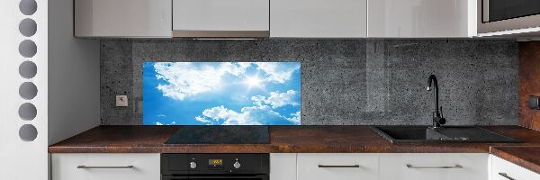 Panel do kuchyne Oblaky na nebi