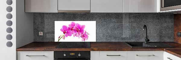 Panel do kuchyne Ružová orchidea