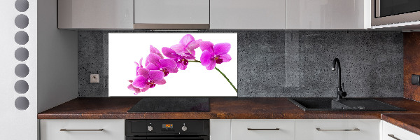 Panel do kuchyne Ružová orchidea