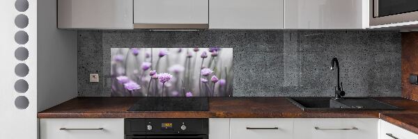Panel do kuchyne Kvety pažítky
