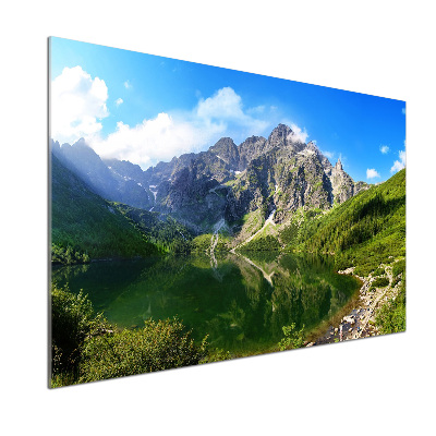Panel do kuchyne Morské oko Tatry