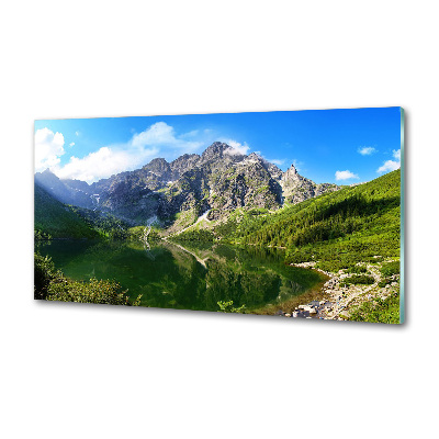Panel do kuchyne Morské oko Tatry