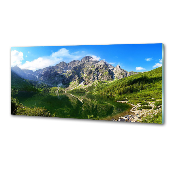 Panel do kuchyne Morské oko Tatry