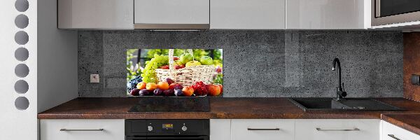 Dekoračný panel sklo Kôš ovocia