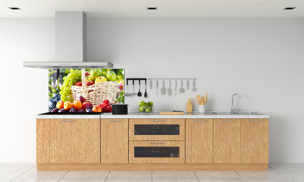 Dekoračný panel sklo Kôš ovocia