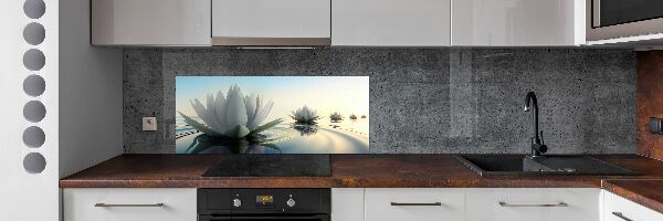 Dekoračný panel sklo Kvet lotosu