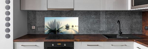 Dekoračný panel sklo Kvet lotosu