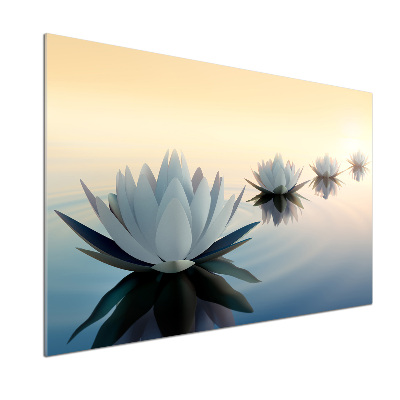 Panel do kuchyne Kvety lotosu