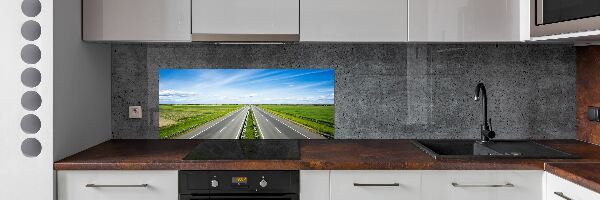 Dekoračný panel sklo Diaľnica