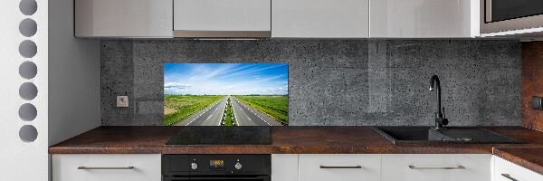 Dekoračný panel sklo Diaľnica