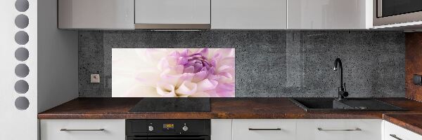 Dekoračný panel sklo Biela dália