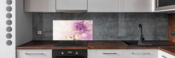 Dekoračný panel sklo Biela dália