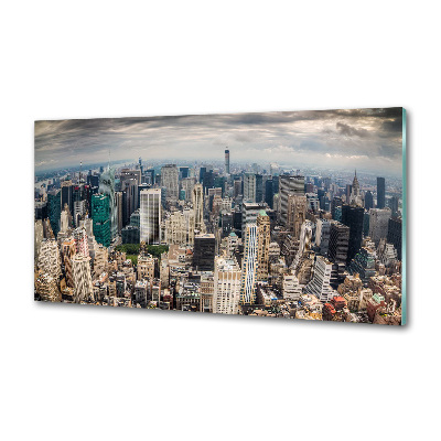 Sklenený panel do kuchynskej linky New York