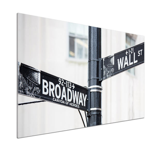 Panel do kuchyne Wall Street značka