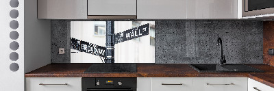 Panel do kuchyne Wall Street značka