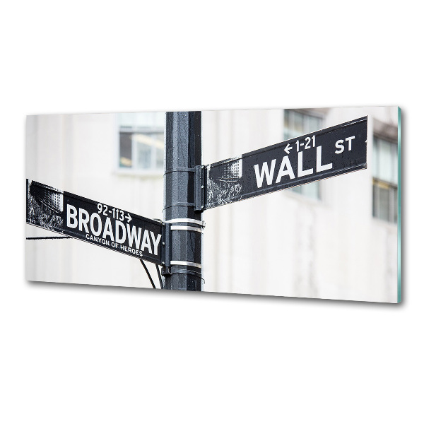 Panel do kuchyne Wall Street značka