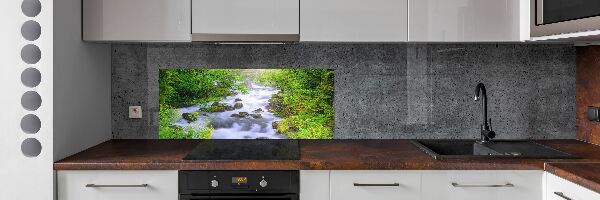 Dekoračný panel sklo Horská rieka