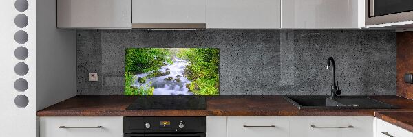 Dekoračný panel sklo Horská rieka