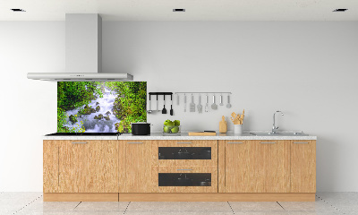 Dekoračný panel sklo Horská rieka