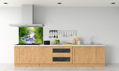 Dekoračný panel sklo Horská rieka