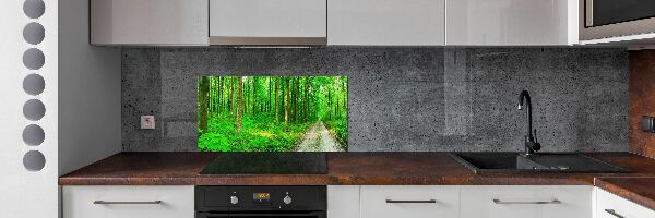 Panel do kuchyne Stromy v lese