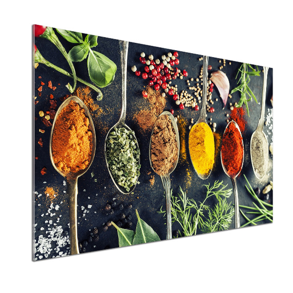 Panel do kuchyne Farebné korenie