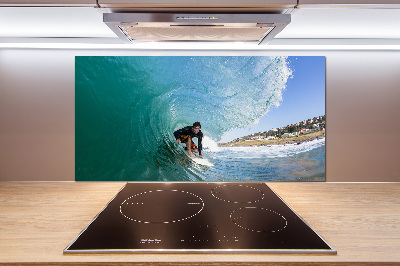 Panel do kuchyne Surfer na vlne