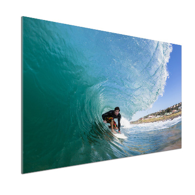 Panel do kuchyne Surfer na vlne