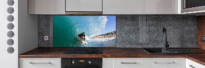 Panel do kuchyne Surfer na vlne